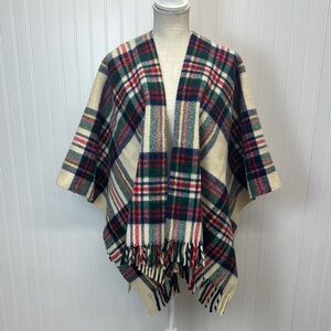 Amiana Multicolor Woolen Poncho‎